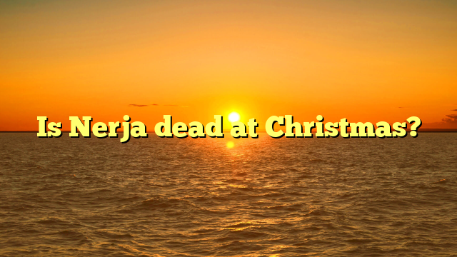 Is Nerja dead at Christmas?