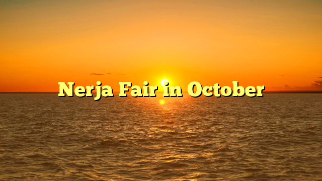 Nerja Fair in October