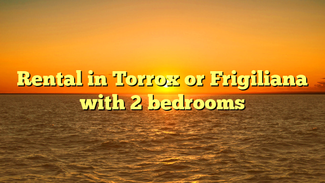 Rental in Torrox or Frigiliana with 2 bedrooms