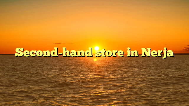 Second-hand store in Nerja